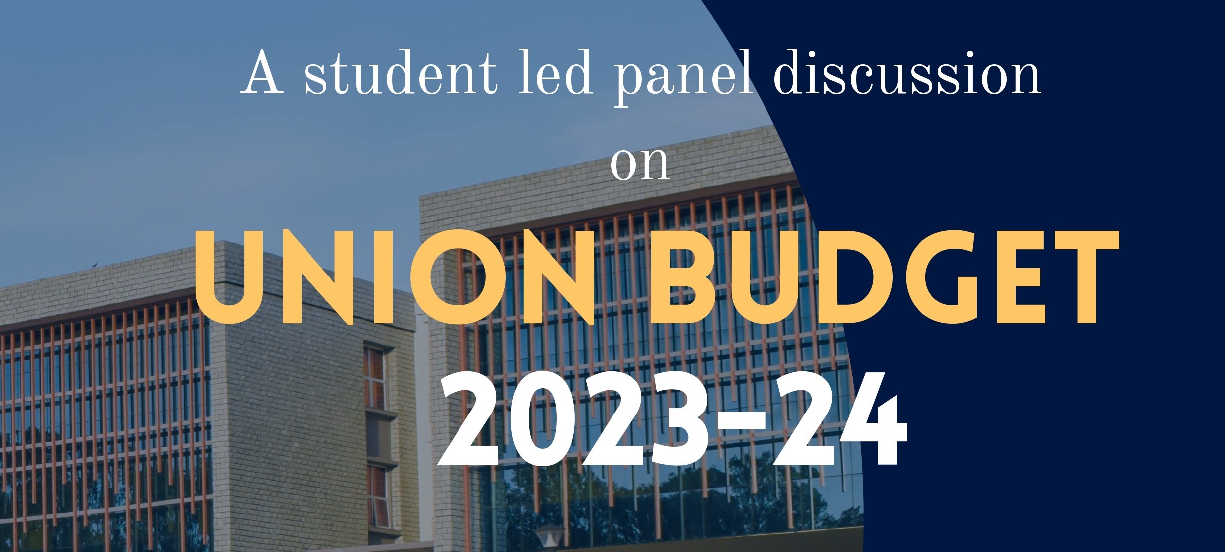 Panel Discussion On Union Budget-2023-24 – Dr. B. R. Ambedkar School Of ...